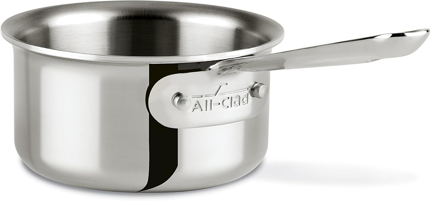 ALL-CLAD 42006 D3 Stainless 0.5 Qt. Butter Warmer-image