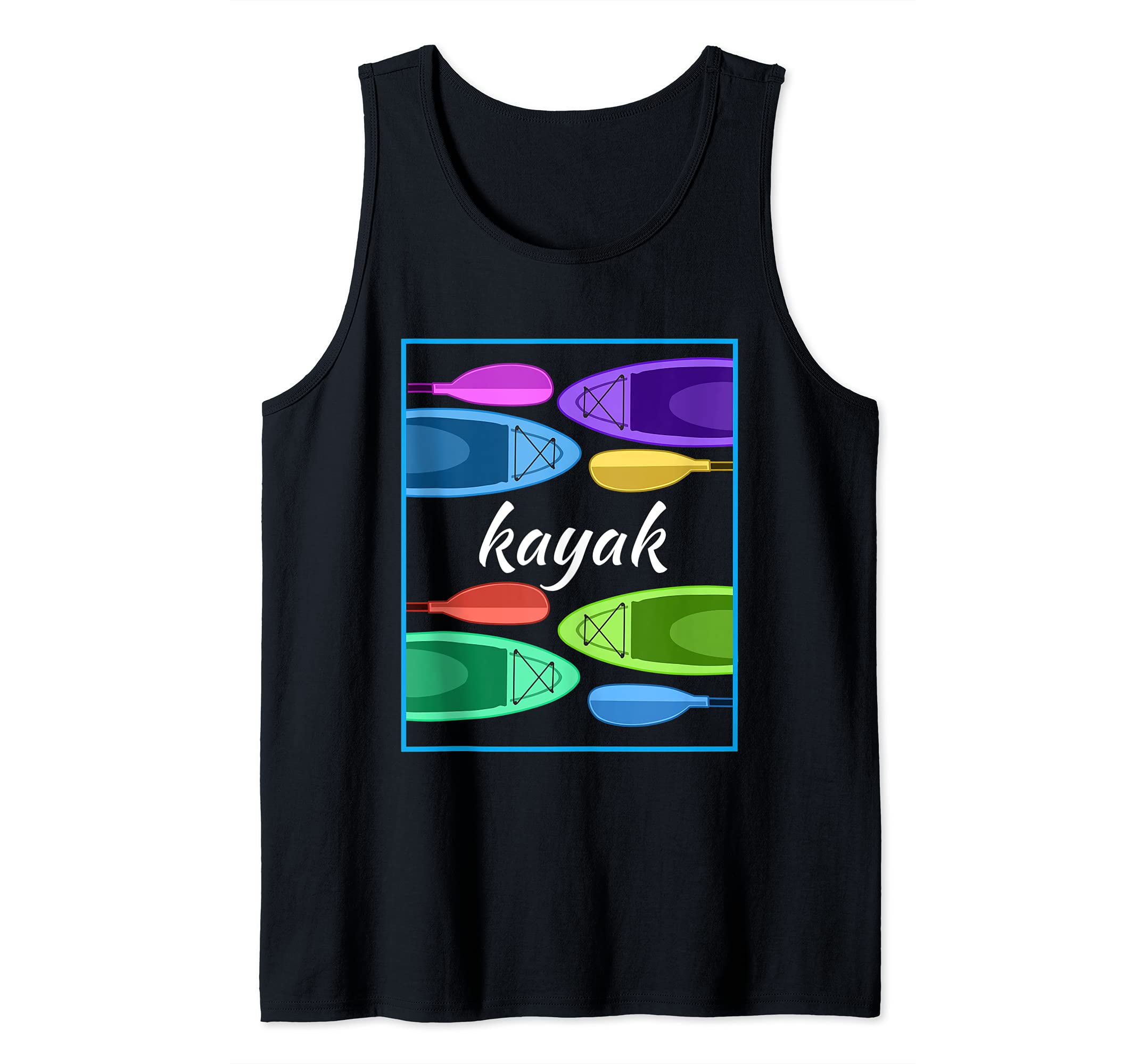 Kayak And Paddle Gift Tank Top