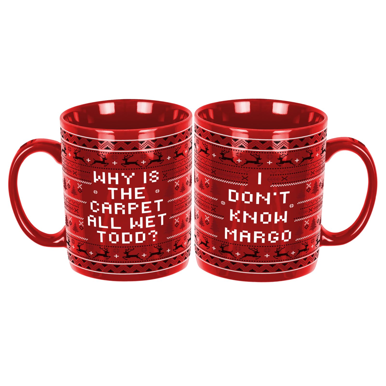 Photo 1 of ***MAJOR DAMAGE*** Christmas Vacation Merch Gifts, Funny Holiday Coffee Mug, 11oz Double-sided Christmas Vacation Drinking Cup, Holiday Party Cups for Table Decor, Novelty Xmas White Elephant Gag Gifts for Women Men