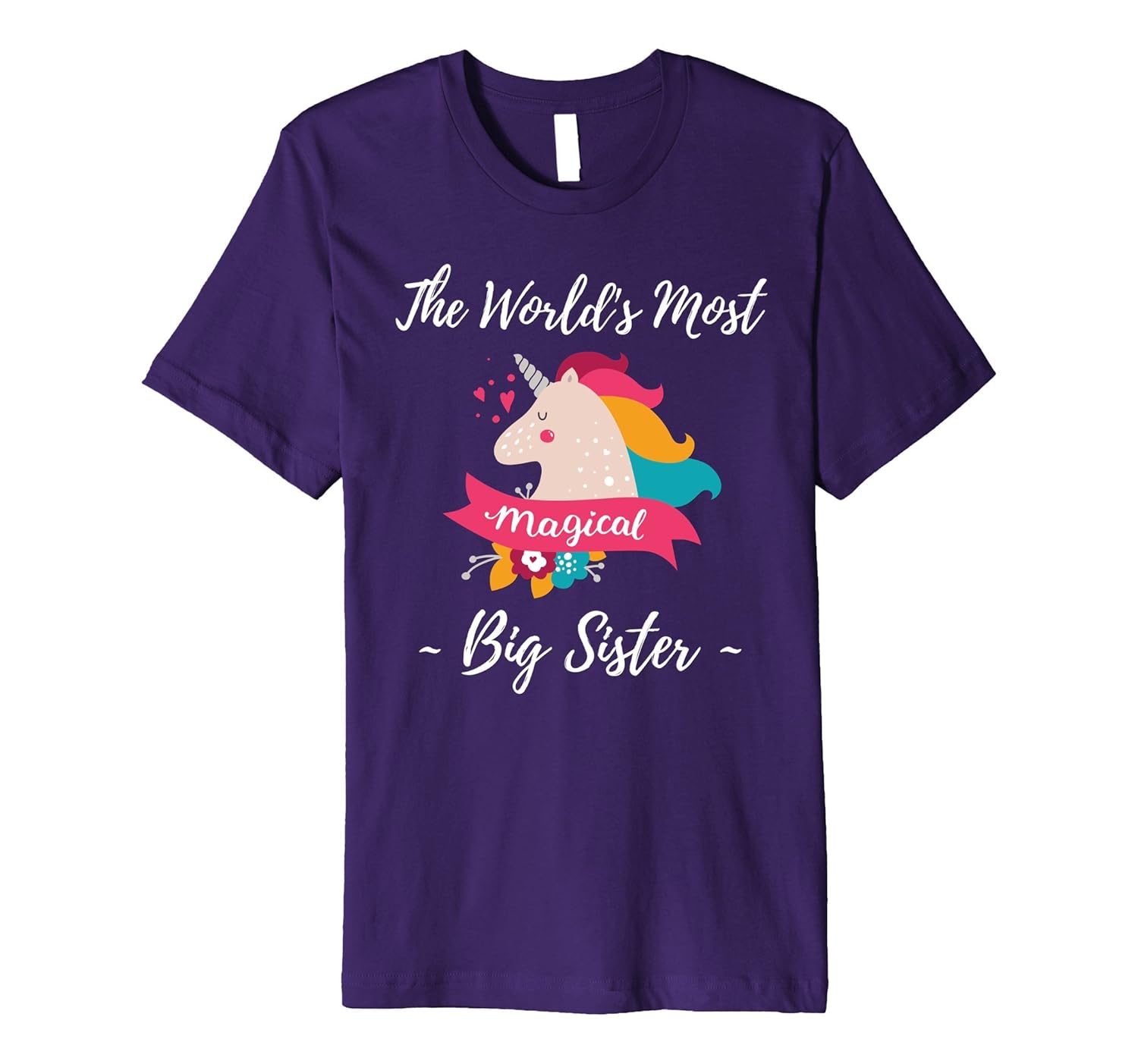 Magical Unicorn Big Sister Gifts - Cute Big Sister T-shirts-ANZ