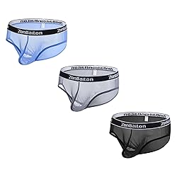ZAIGGUT Mens Sexy See Through Underwear Breathable
