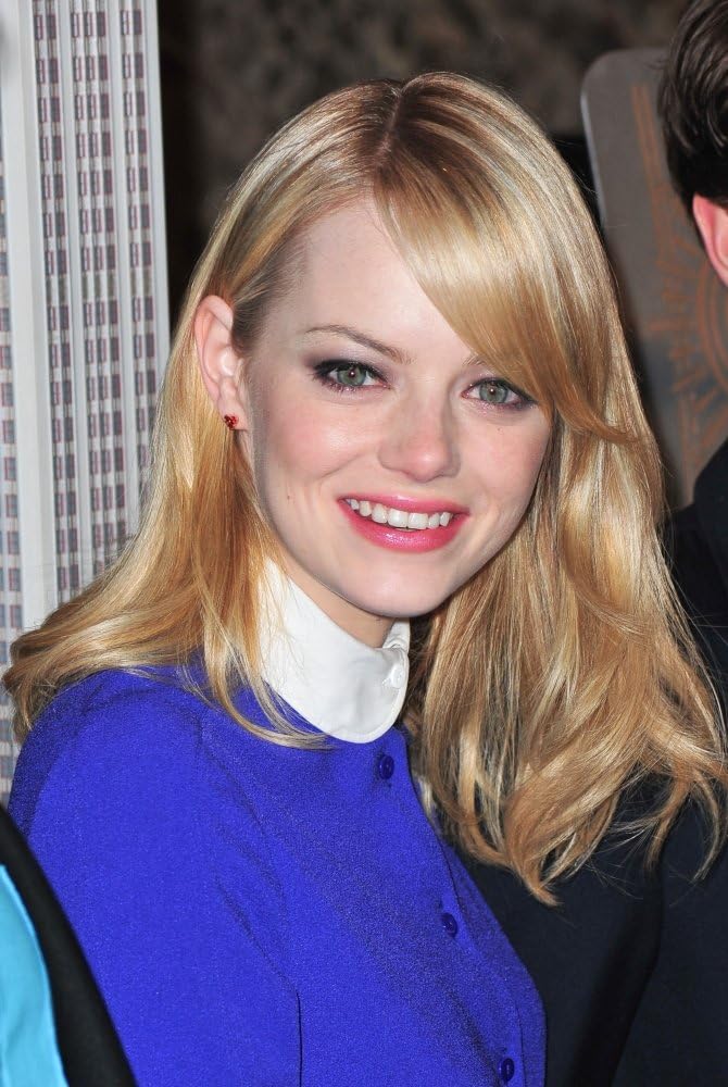 Emma Stone In Attendance For The Amazing Spider Man Cast Light Empire State Building Photo Print 40 64 X 50 80 Cm Amazon Co Uk Kitchen Home amazon co uk