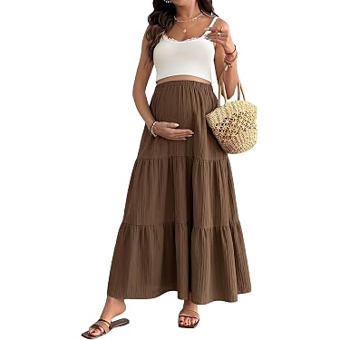 maternity dress skirts Amazon Best Sellers: Best Maternity Skirts