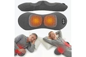 Lumbowrap® Wireless Back Massager, 3-in-1 Lumbar Support Pillow, Smooth Spine Triple Fusion Back Massager for Sciatica, Back 