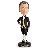 Royal Bobbles James Monroe Bobblehead, Premium Polyresin Lifelike Figure, Unique Serial Number, Exquisite Detail