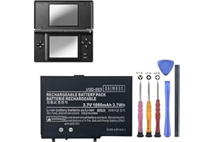 CENIFENX DS Lite Battery USG-003 3.7V 1000mAh Replacement for Nintendo DS Lite NDSL Game Player Battery with Repair Tool Kit (Not for Nintendo DSi, DSi XL, DSi LL)