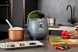 Yum Asia Panda Mini Rice Cooker 3.5 Cup Ninja Ceramic Bowl 7-Stage Fuzzy Logic view 6