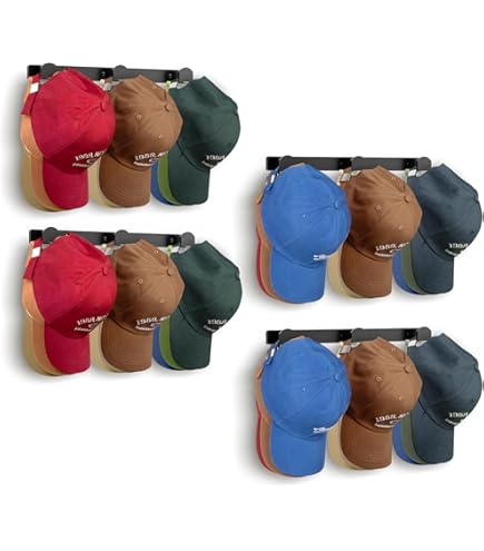 Organiseur De Casquettes De Baseball, Support Mural, Crochet Rotatif à