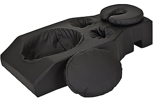 Earthlite Pregnancy Massage Cushion & Headrest – Full Body Pregnancy Bolster/Ideal After Breast Surgery & Lower Back Pain