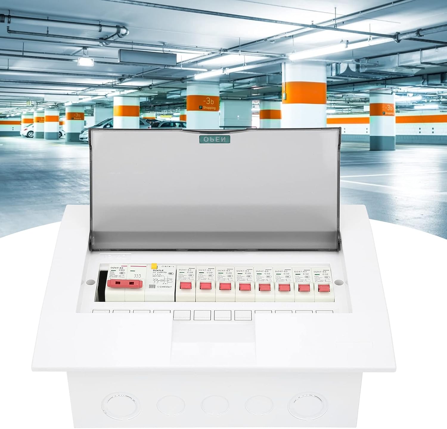 Breaker Box, Sub Panel Breaker Box High Breaking Capacity Beautiful in