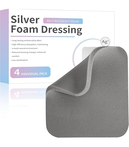 silver dressing mepilex Molnlycke Mepilex Ag Bacteria Killing Foam Dressings