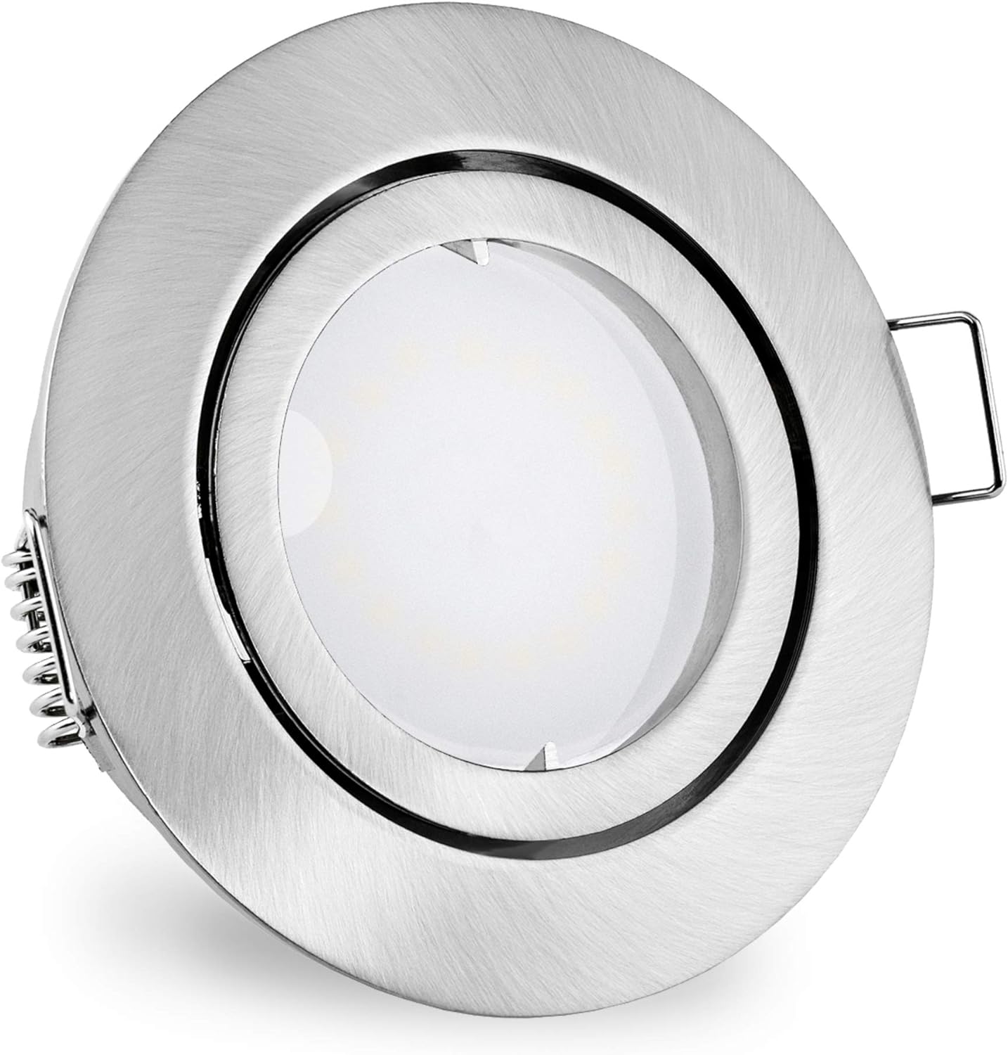 10 Stück linovum® fourSTEP Einbauspots LED schwenkbar dimmbar ohne