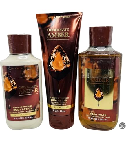 Amazon.com : Bath & Body Works Body Chocolate Amber Gel Wash, Body