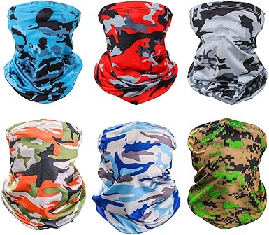 4 Pieces Sun Uv Protection Face Mask Neck Gaiter Windproof Scarf Sunscreen Breathable Bandana For Sport Outdoor Clothing Shoes Jewelry Women Ilsr Org