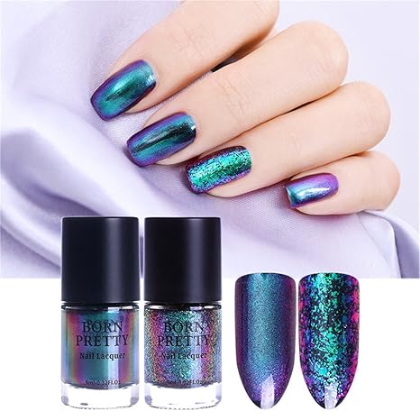 Born Pretty Chamäleon Nagellack Chamäleon Eternal Life Destiny Fee Pailletten Nagellack