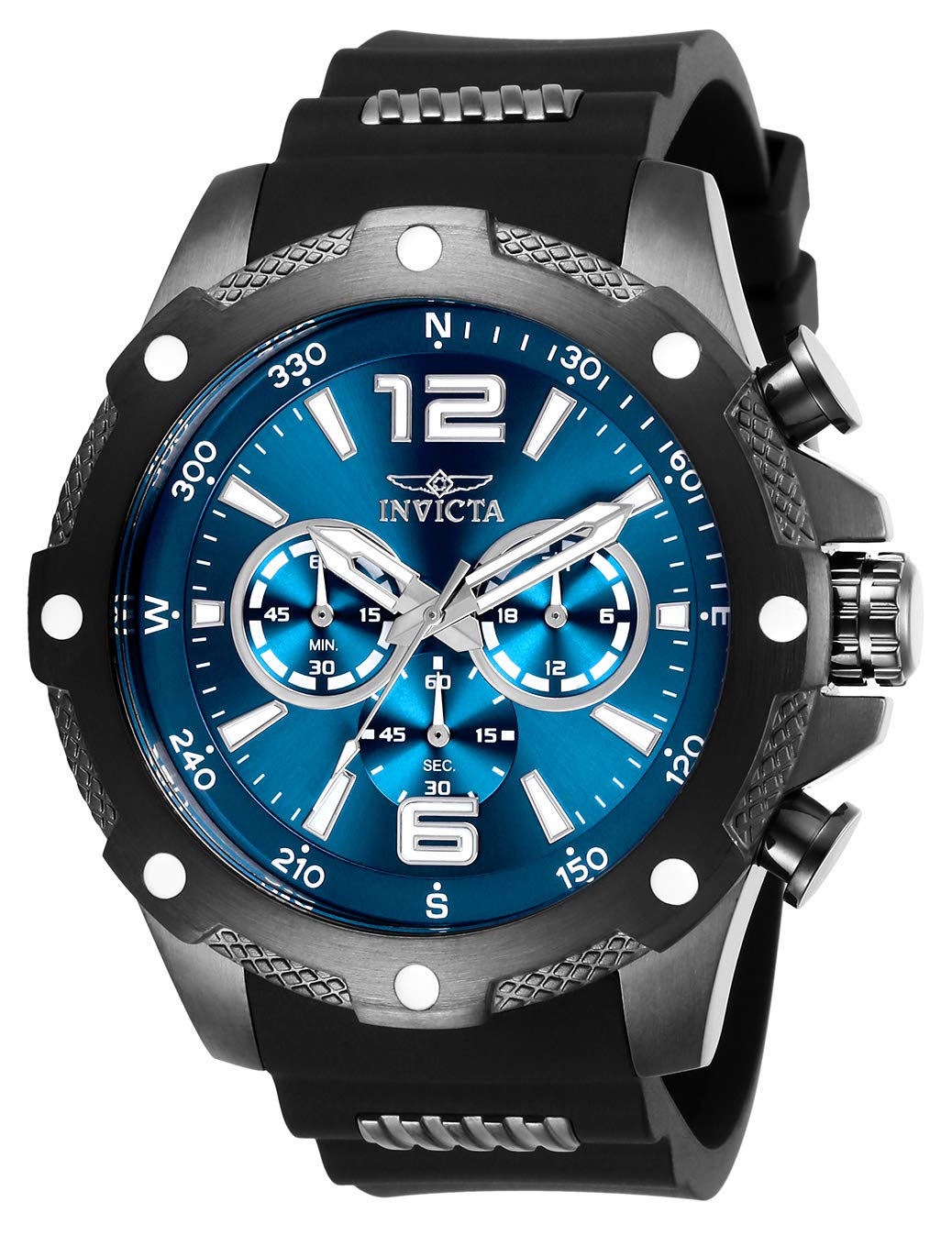 Invicta I-Force Stainless Steel Men's Quartz Watch - 50mm