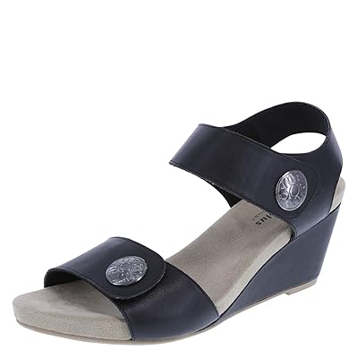Comfort Plus By Predictions Women S Black Women S Vaughn Mid Wedge