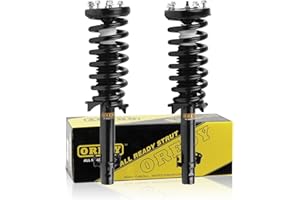 OREDY Pair Front Complete Struts & Coil Spring Compatible with 2008 2009 2010 2011 2012 Honda Accord - 172562