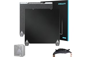 LOKKR Creality Upgraded K1 Max Double-sided Printing Platform 315*310mm (Glossy PET + Matte PEI), without Soft Magnetic Sticker for 3D Printer CR-10 Smart/Pro/Ender-3 Max/Max Neo/10S PRO/PRO V2/V3/CR-X/Pro