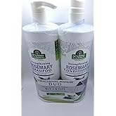 Spanish Garden Rosemary Hair Care Duo Set, Shampoo and Conditioner, 32 fl.oz Each