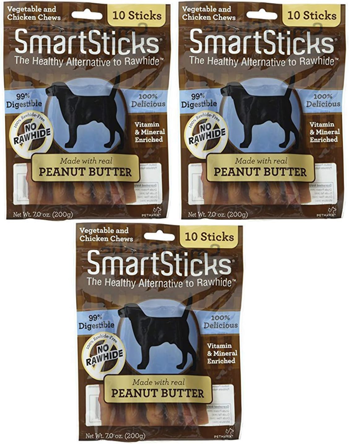 smartsticks rawhide free dog chew