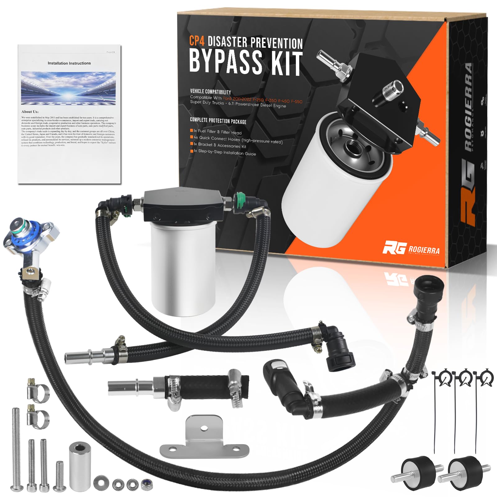 Photo 1 of CP4 Disaster Prevention Bypass Kit for 2011-2022 Ford F250 F350 F450 F550 Super Duty 6.7L Powerstroke Diesel - Replaces CP4-6.7F-BP-G2.1