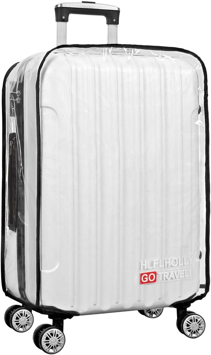 Suitcase Cover,Luggage Cover Transparent Clear Luggage Protectors Baggage Case