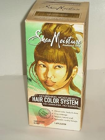 Amazon Com Shea Moisture Hair Color Dark Golden Blonde Kit