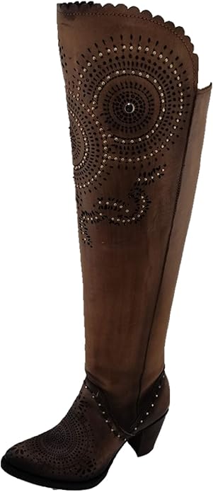 botas cuadra vaqueras mujer