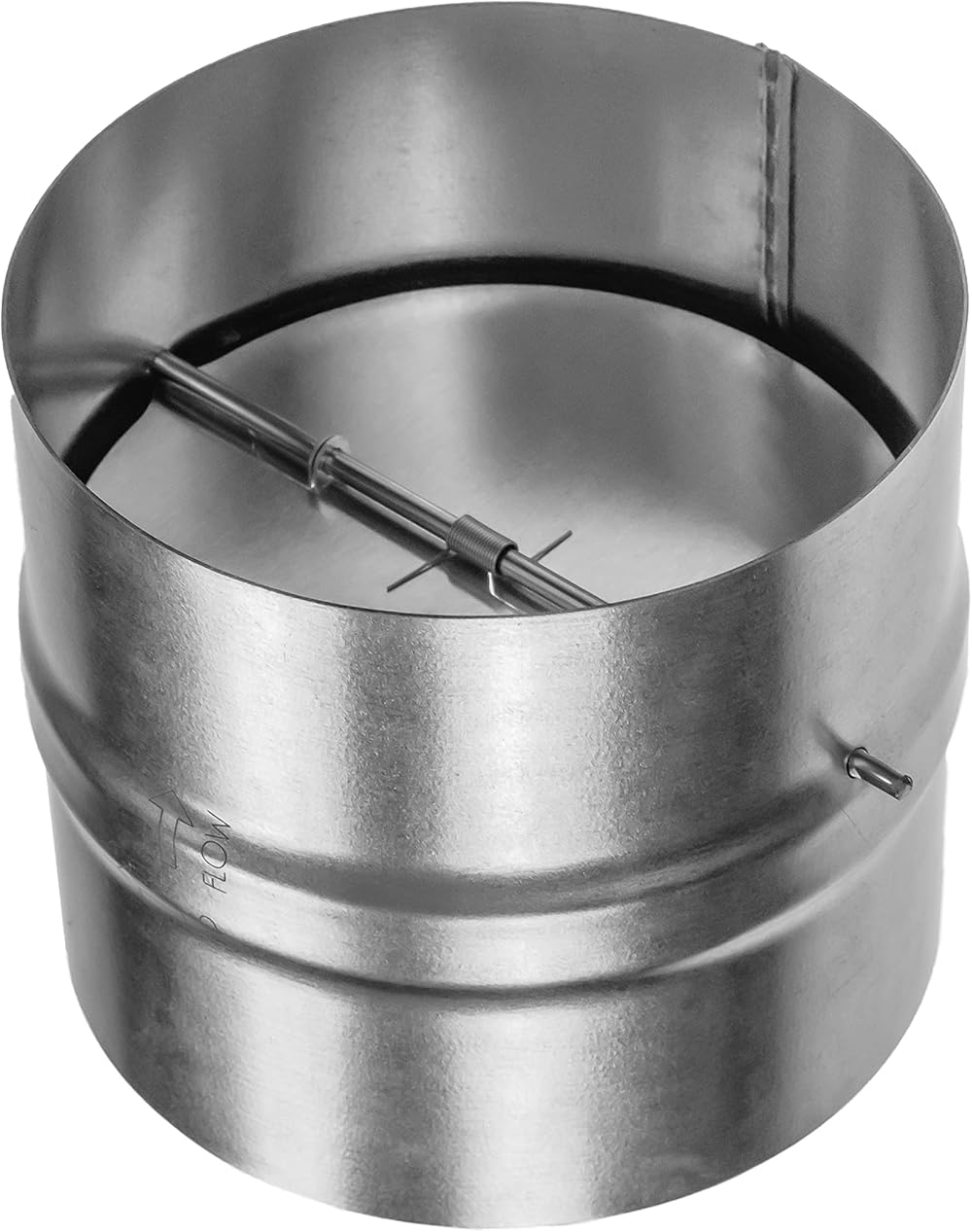 Repa Market 4 Inch Backdraft Damper Galvanized Steel Inline Duct Blocker