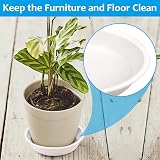 TStarJungle 5 Pack Plant Saucers 30cm Thick Drip Trays Indoor Outdoor view 4
