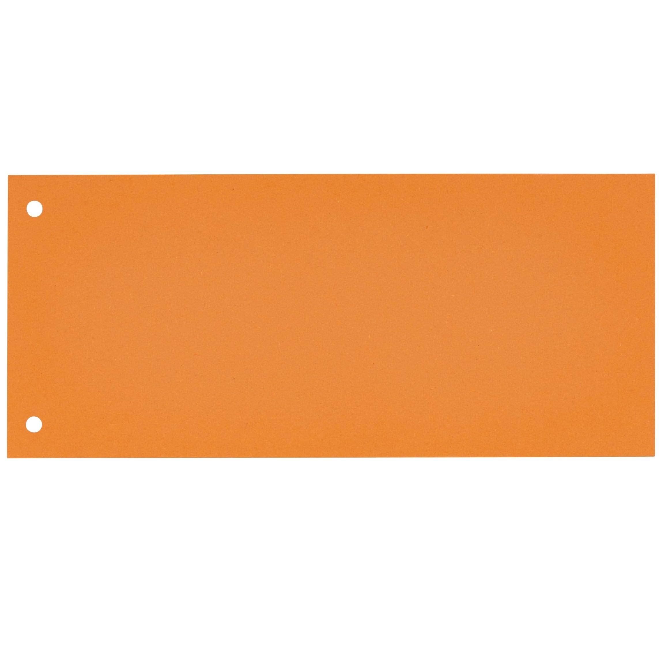 Elba 100421026 Backing Strips Pack of 100/240 x 105 MM 190 g/M ² Cardboard, Orange