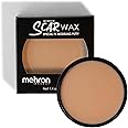 Mehron Scar Wax Special FX Modeling Putty | Moldable Soft Wax for Special FX | Made in the USA | Scar Wax SFX Makeup for Creating Fake Scars, Fake Wounds, Cosplay & Halloween Effects (40 g) (Light)