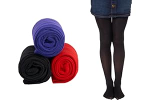 Mallary Girls Microfiber Tights 3-Pack