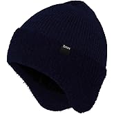 Taowave Winter Hat,Thermal Knitted Winter Hat with Fleece Earflaps - Warm Unisex Stocking Cap for Men & Women
