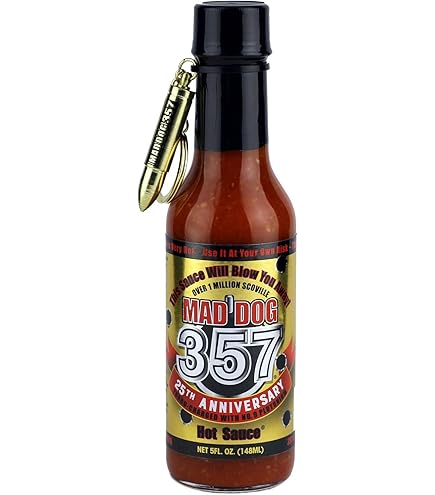 Amazon.com : Mad Dog 357 EXTREME Four Bottle Hot Sauce Gift Set