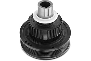 A-Premium Engine Harmonic Balancer Pulley - SOHC V6 4.0L - Compatible with Ford Mustang 05-10, Mountaineer & Explorer 03-10, 