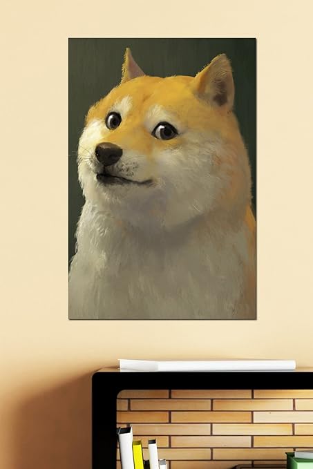 Amazon.com: COLORSFORU Doge Custom Poster 20x30 Inch Wall Art Print