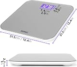 Duronic BS603 Digital Bathroom Scales with LCD Display 180kg Capacity view 2