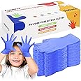 Kids Disposable Nitrile Gloves for 4-10 Years, Suitable for Cooking, Gardening, Painting, Powder and Latex Free-100 PCS