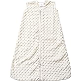HALO Sleepsack Wearable Blanket, Velboa, Cream Plush Dots, Large