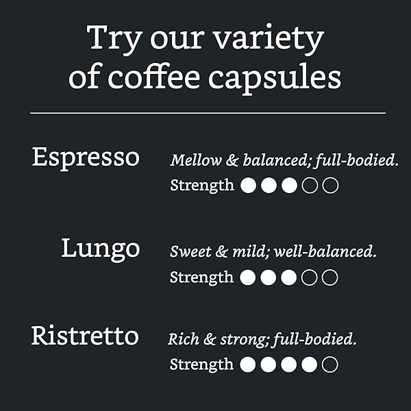 AMAZON BRAND – SOLIMO ESPRESSO CAPSULES, MEDIUM ROAST, COMPATIBLE WITH ORIGINAL BREWERS, PACK OF 1X50 CAPSULE (50 COUNT)
