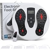 Vonical EMS Foot Massager with Infrared Therapy for Neuropathy,Foot Circulation Stimulator for Pain Relief,10 Modes &amp; 20 Strengths for Plantar Fasciitis,Swelling,Cramps,RLS