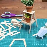 OWLKELA 300Pcs Mini Lollipop Sticks 2.56in Birch Wood Craft Sticks view 7