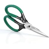 RooPro Utility Scissors All Purpose Heavy Duty 8.5 inch Sharp Blades | Stainless Steel,Aluminum Alloy Handle for Cutting Cardboard,Carpet,Fabric,Leather,Rope,Rubber,Plastic and Kitchen or Work Use