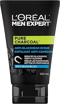 loreal anti blackhead face scrub