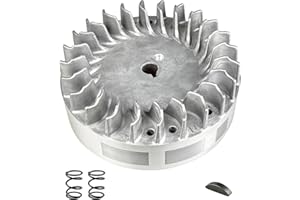 KTUMININV Aluminum Flywheel 10krpm for Predator 212cc 224cc 196cc Non Hemi BSP Tilly 69730 69736 GX160 GX200 6.5hp engine, for Coleman CT200U BT200X Mini Bike Performance Parts