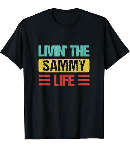 Amazon.com: Sammy Personalized Name Retro Sammy Birthday Quote T