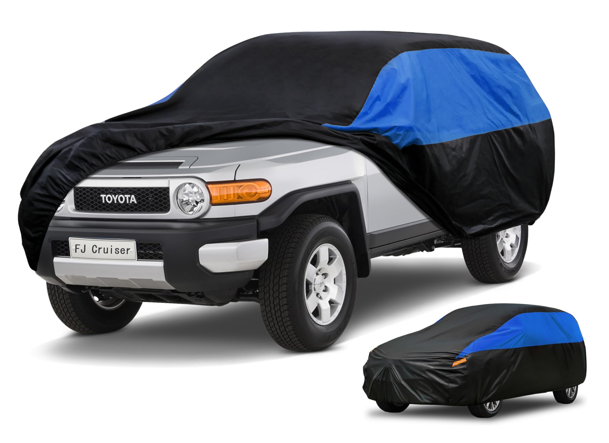 Photo 1 of GUNHYI Toyota Car Cover Custom Fit Toyota FJ Cruiser Waterproof All Weather, Lightweight Full Exterior Cover for Automobiles Outdoor Sun UV Rain Dust Snow Wind Protection.