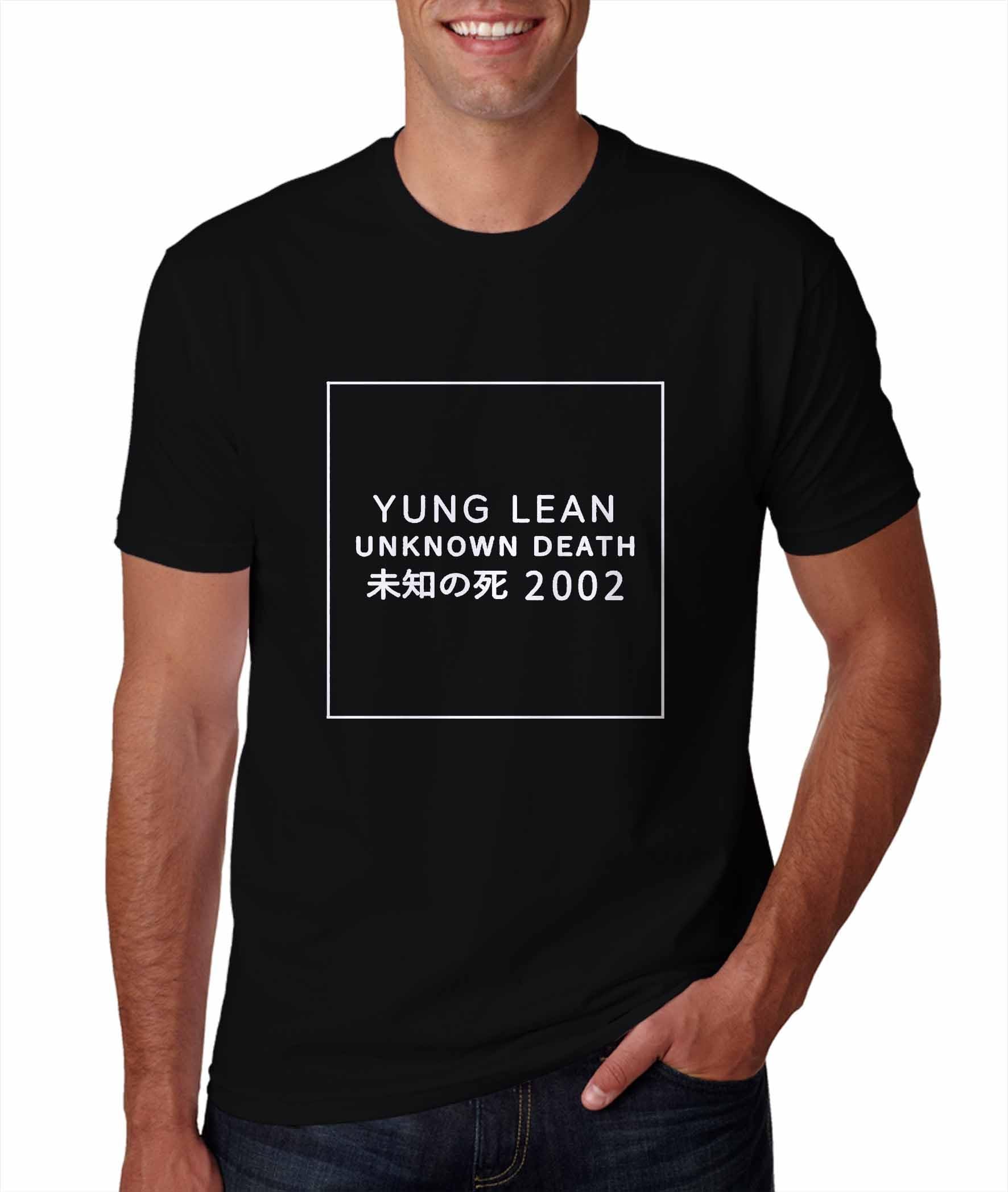 Yung Lean Unknown Death 2002 Tshirt for Man